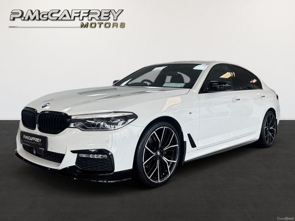 BMW 5-Series Saloon, Diesel, 2017, White