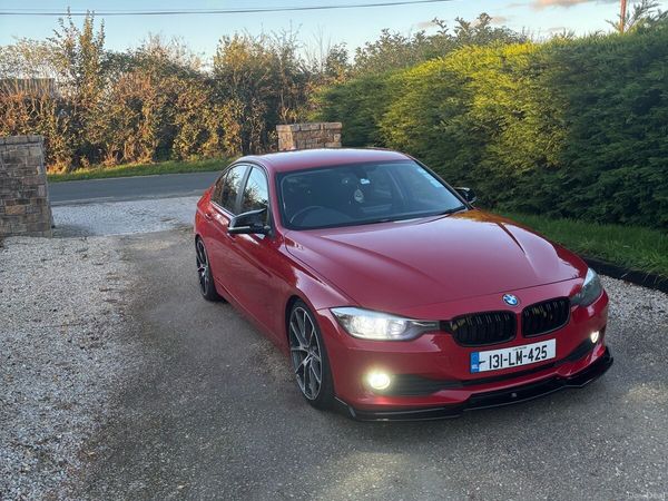 BMW 3-Series Saloon, Diesel, 2013, Red