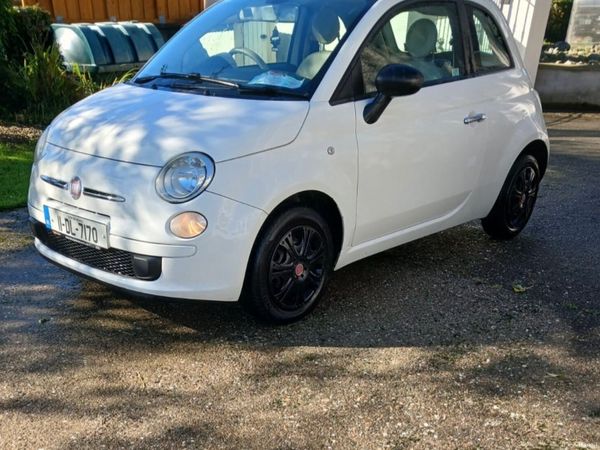 Fiat 500 Hatchback, Petrol, 2011, White