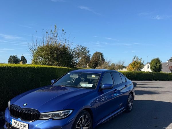 BMW 3-Series Saloon, Petrol Plug-in Hybrid, 2020, Blue