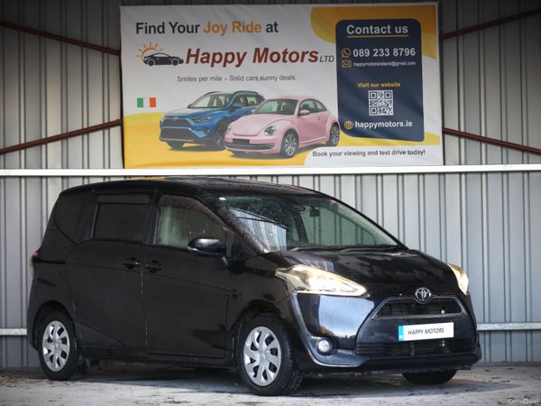 Toyota Sienta Estate, Petrol, 2018, Black