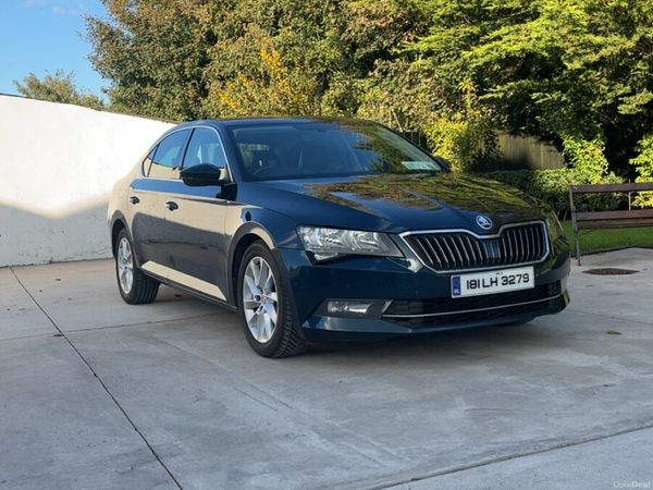 Skoda Superb Hatchback, Diesel, 2018, Blue