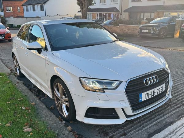 Audi A3 Hatchback, Diesel, 2017, White