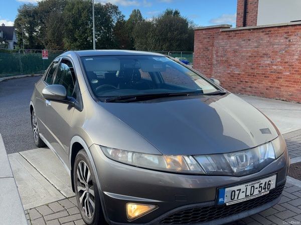 Honda Civic Hatchback, Petrol, 2007, Grey