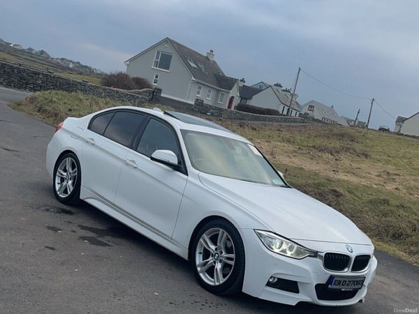 BMW 3-Series Saloon, Diesel, 2013, White