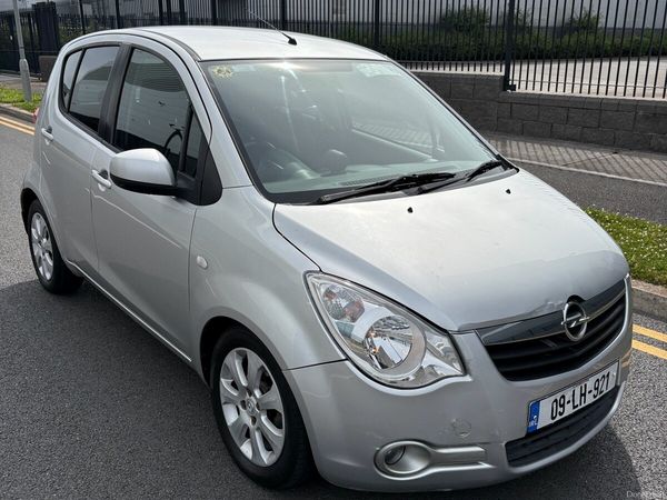 Opel Agila Hatchback, Petrol, 2009, Silver