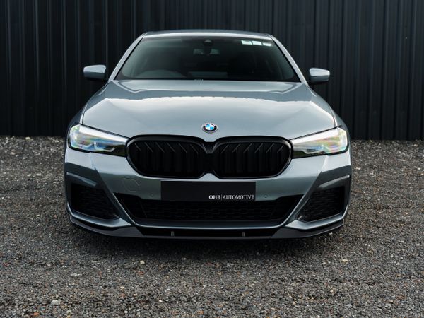 BMW 5-Series Saloon, Diesel, 2021, Blue