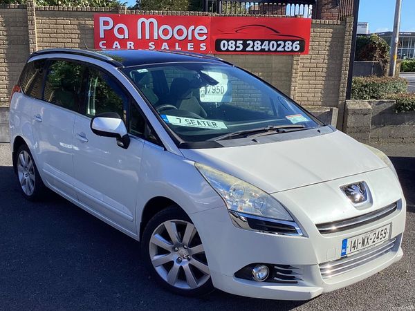 Peugeot 5008 MPV, Diesel, 2014, White