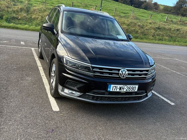 Volkswagen Tiguan SUV, Diesel, 2017, Black