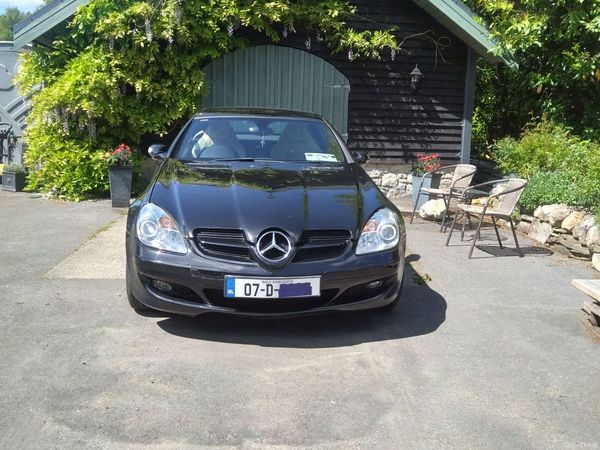 Mercedes-Benz SLK Convertible, Petrol, 2007, Black