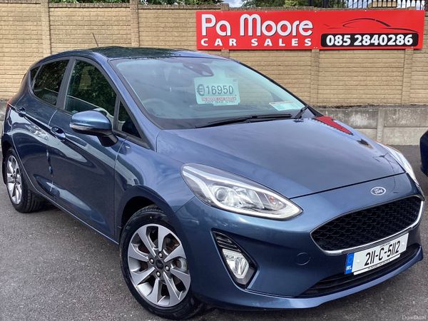 Ford Fiesta Hatchback, Petrol, 2021, Blue
