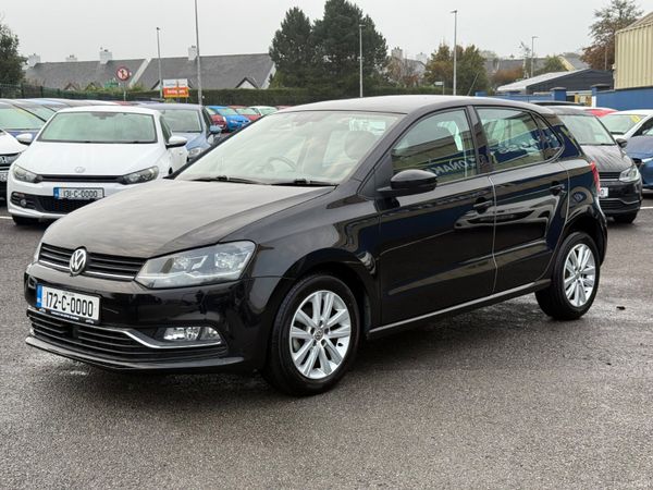 Volkswagen Polo Hatchback, Petrol, 2017, Black