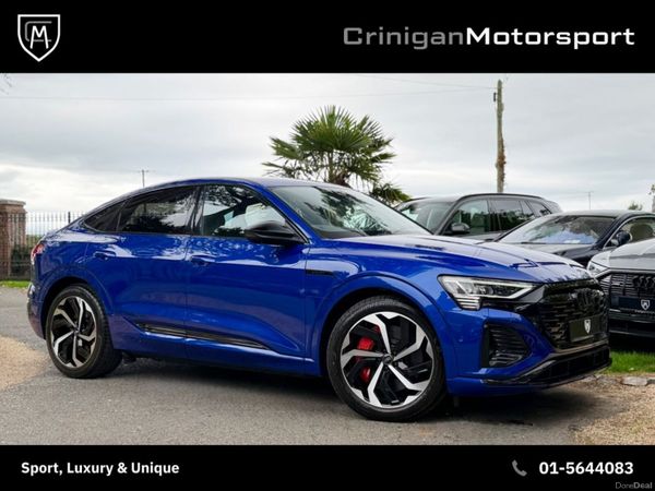 Audi Q8 e-tron SUV, Electric, 2023, Blue