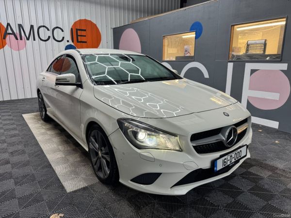 Mercedes-Benz CLA Saloon, Petrol, 2016, White