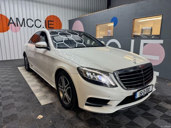 Mercedes-Benz S-Class Saloon, Diesel, 2015, White