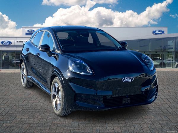 Ford Puma SUV, Electric, 2026, Black