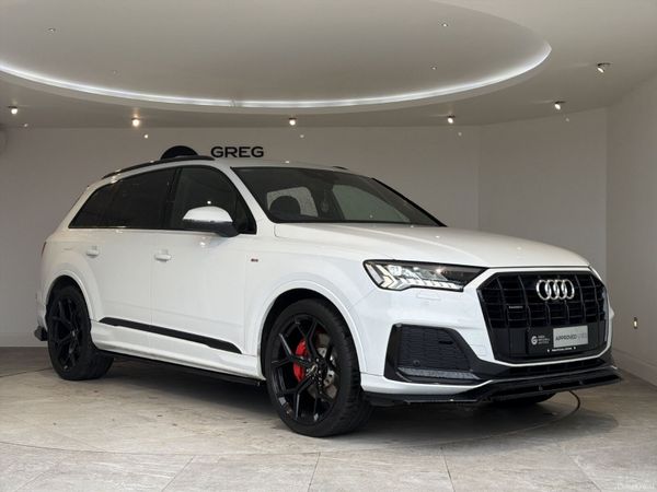 Audi Q7 SUV, Diesel Hybrid, 2021, White