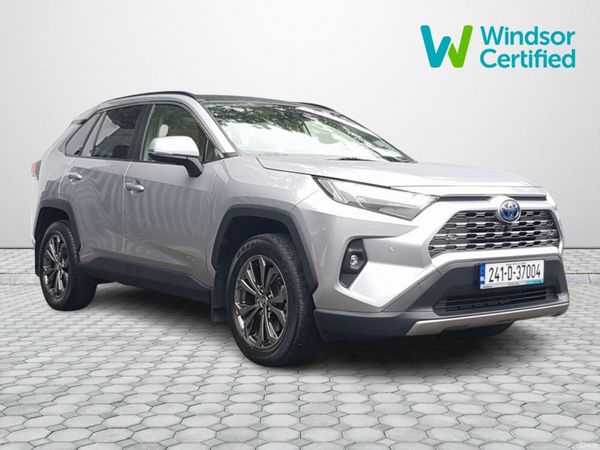 Toyota RAV4 SUV, Petrol Hybrid, 2024, Silver