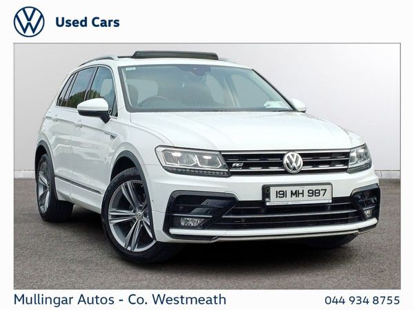 Volkswagen Tiguan SUV, Diesel, 2019, White