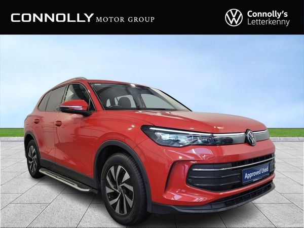 Volkswagen Tiguan SUV, Diesel, 2024, Red