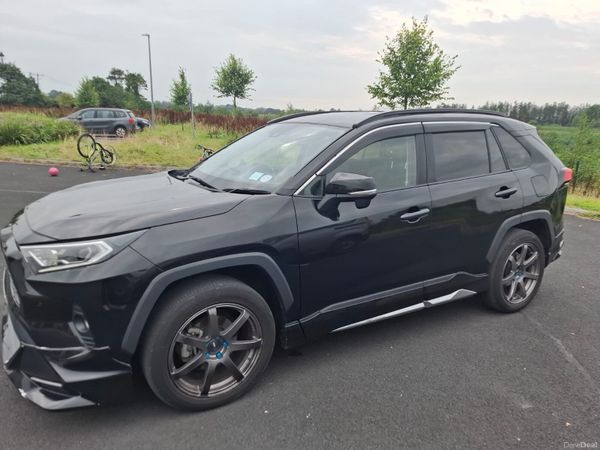 Toyota RAV4 SUV, Petrol Hybrid, 2021, Black