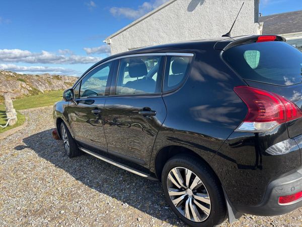 Peugeot 3008 SUV, Diesel, 2014, Black