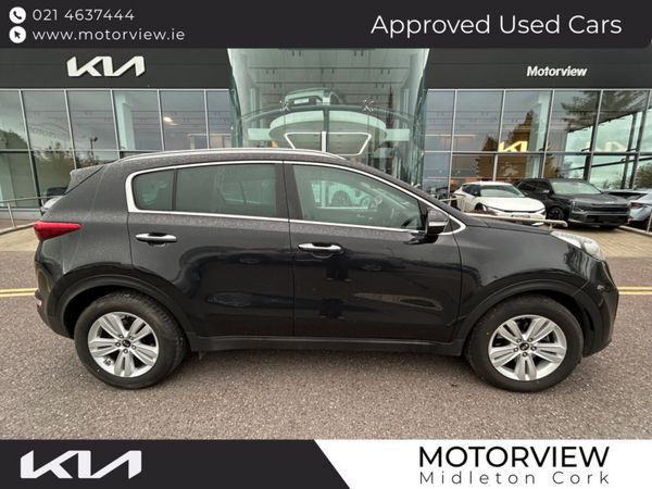 Kia Sportage Estate, Diesel, 2017, Black