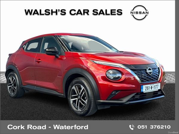 Nissan Juke SUV, Petrol Hybrid, 2026, Red