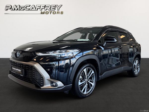Toyota Corolla Cross SUV, Petrol Hybrid, 2023, Black