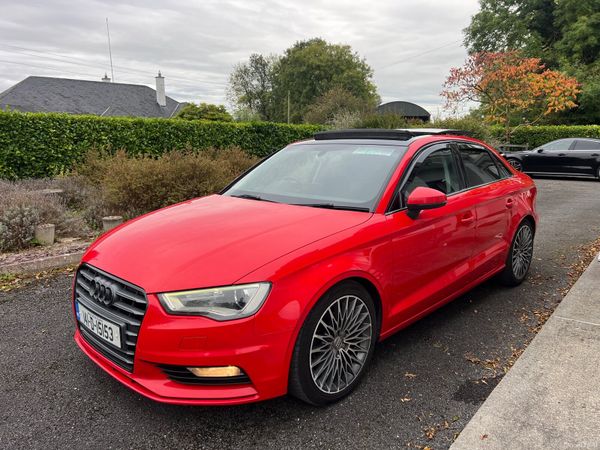 Audi A3 Saloon, Diesel, 2014, Red