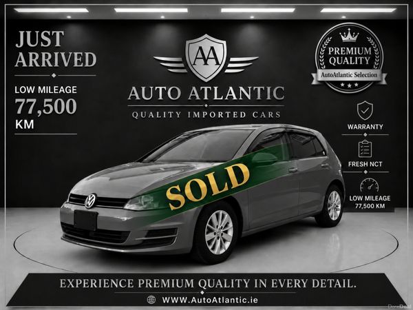 Volkswagen Golf Hatchback, Petrol, 2014, Red