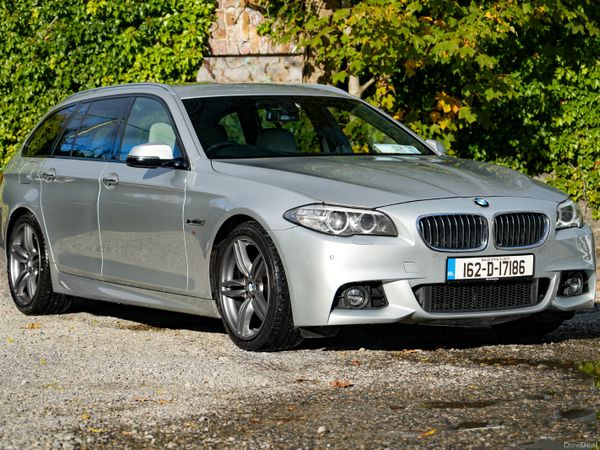 BMW 5-Series Estate, Diesel, 2016, Silver