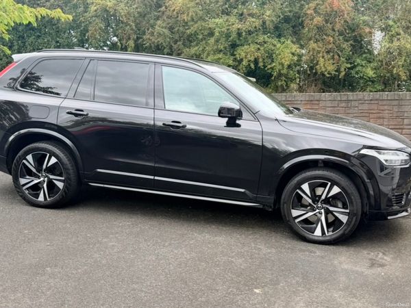 Volvo XC90 SUV, Petrol Plug-in Hybrid, 2020, Black