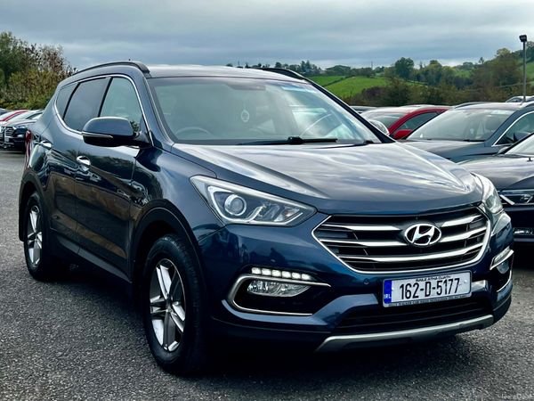 Hyundai Santa Fe SUV, Diesel, 2016, Blue