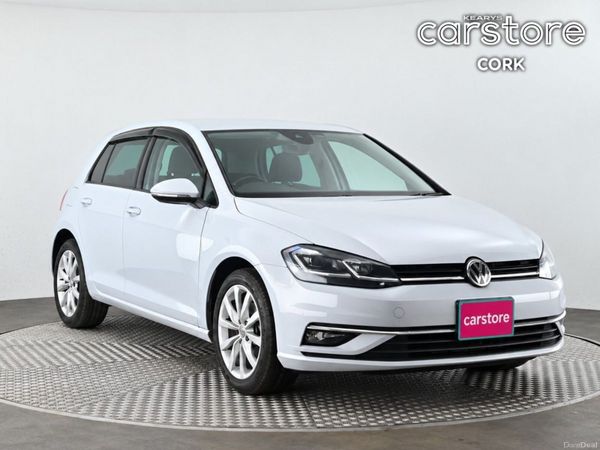 Volkswagen Golf Hatchback, Petrol, 2018, White