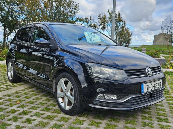 Volkswagen Polo Hatchback, Petrol, 2017, Black