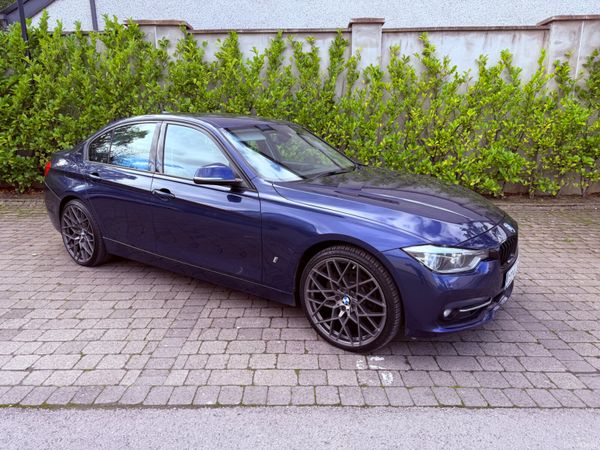 BMW 3-Series Saloon, Petrol Plug-in Hybrid, 2018, Blue