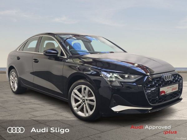 Audi A3 Saloon, Petrol, 2026, Black