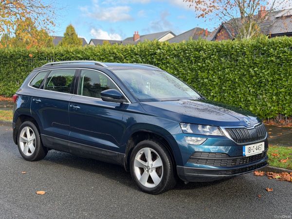 Skoda Karoq Estate/Jeep, Petrol, 2018, Blue