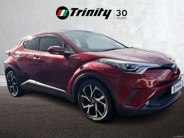 Toyota C-HR SUV, Petrol Hybrid, 2018, Red