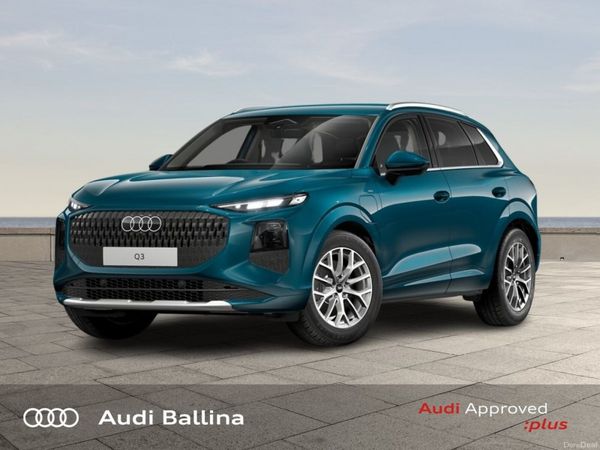 Audi Q3 SUV, Petrol Plug-in Hybrid, 2027, Blue