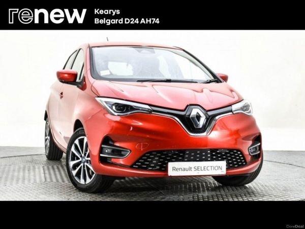 Renault Zoe Hatchback, Electric, 2022, Red