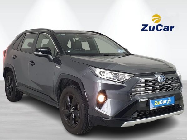 Toyota RAV4 SUV, Petrol Hybrid, 2021, Grey