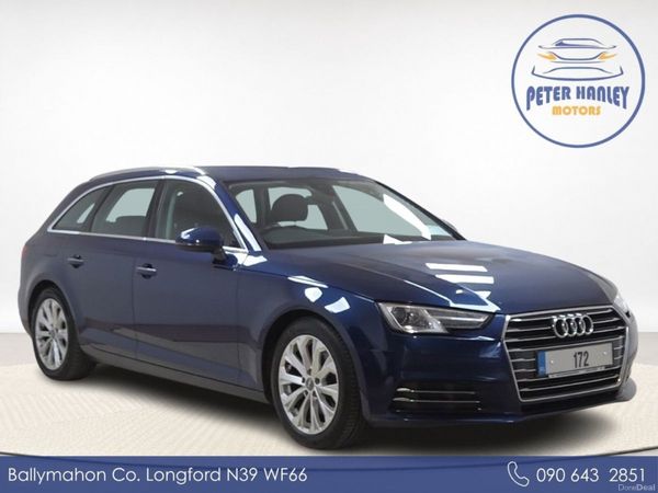 Audi A4 Estate, Diesel, 2017, Blue