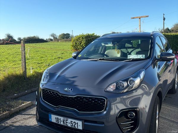 Kia Sportage SUV, Diesel, 2018, Blue
