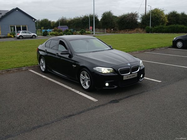 BMW 5-Series Saloon, Diesel, 2015, Black