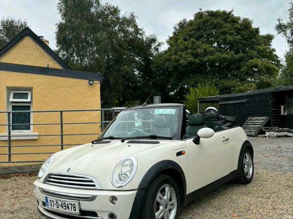 Mini Cooper Convertible, Petrol, 2007, White