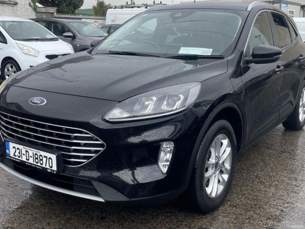 Ford Kuga SUV, Petrol Plug-in Hybrid, 2023, Black