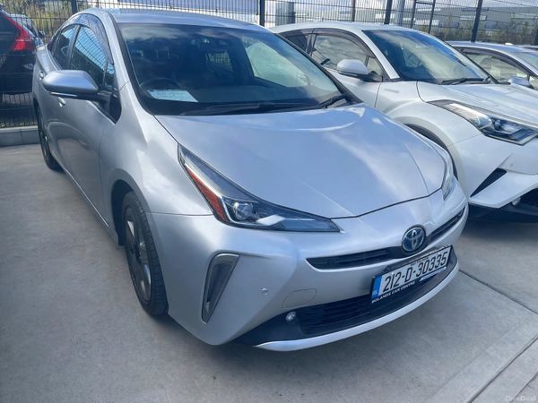 Toyota Prius Hatchback, Petrol Hybrid, 2021, Silver