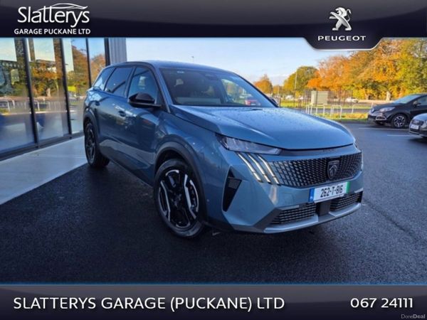Peugeot 5008 SUV, Electric, 2026, Blue